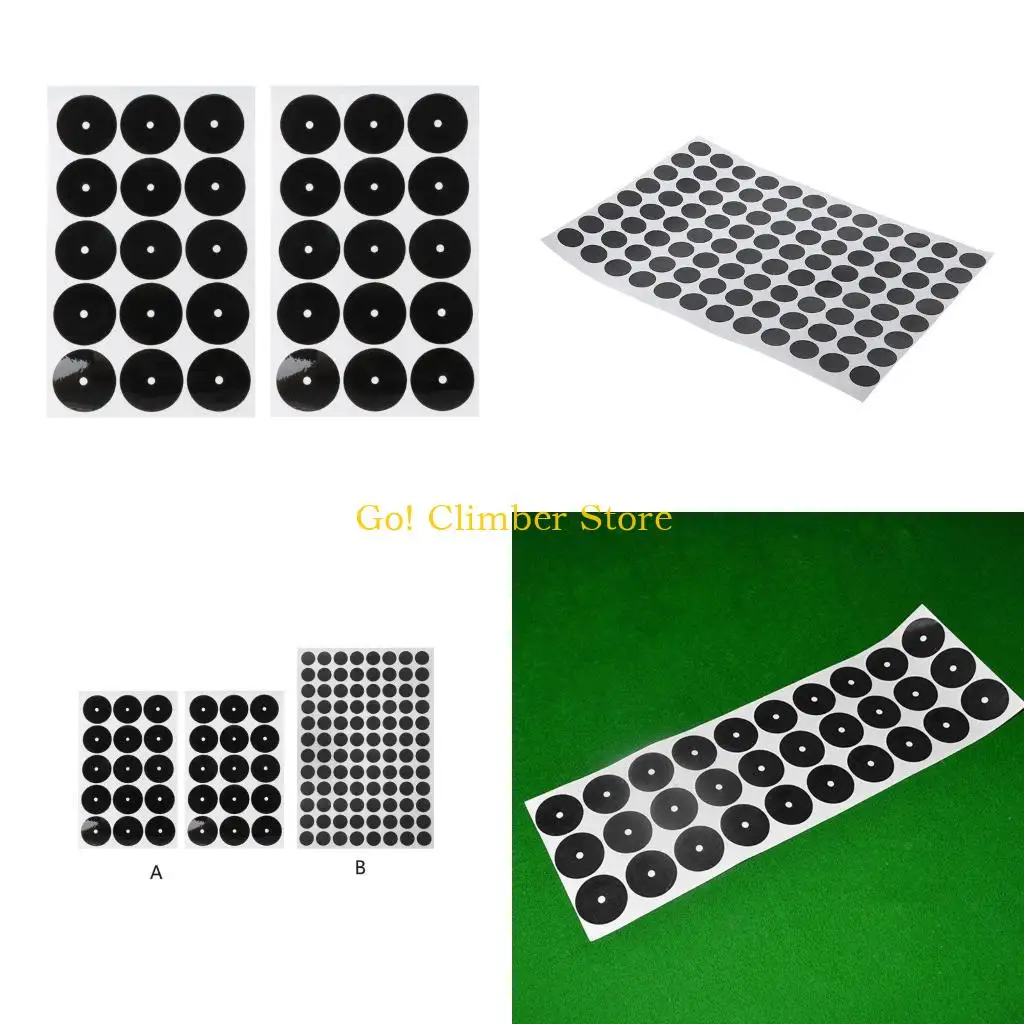 

Q84C Set of Pool Table Marker Dots Billiard Point Stickers Snooker Spots Accessories