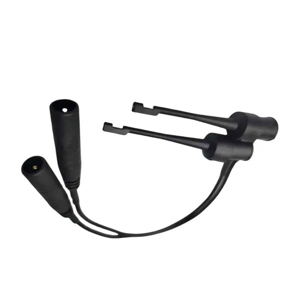 

2Pcs Dental File Clips and Apex Locator Test Wire Set - Endodontic Measuring Accessories with Precision Measurement Line