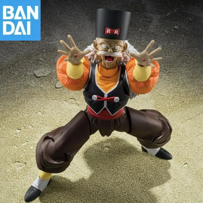 بانداي لعبة دراغون بول Z S.H.Figuarts أندرويد 20 دكتور جيرو الشريط الأحمر الجيش الأصلي عمل نموذج لجسم جامع تمثال اللعب هدية