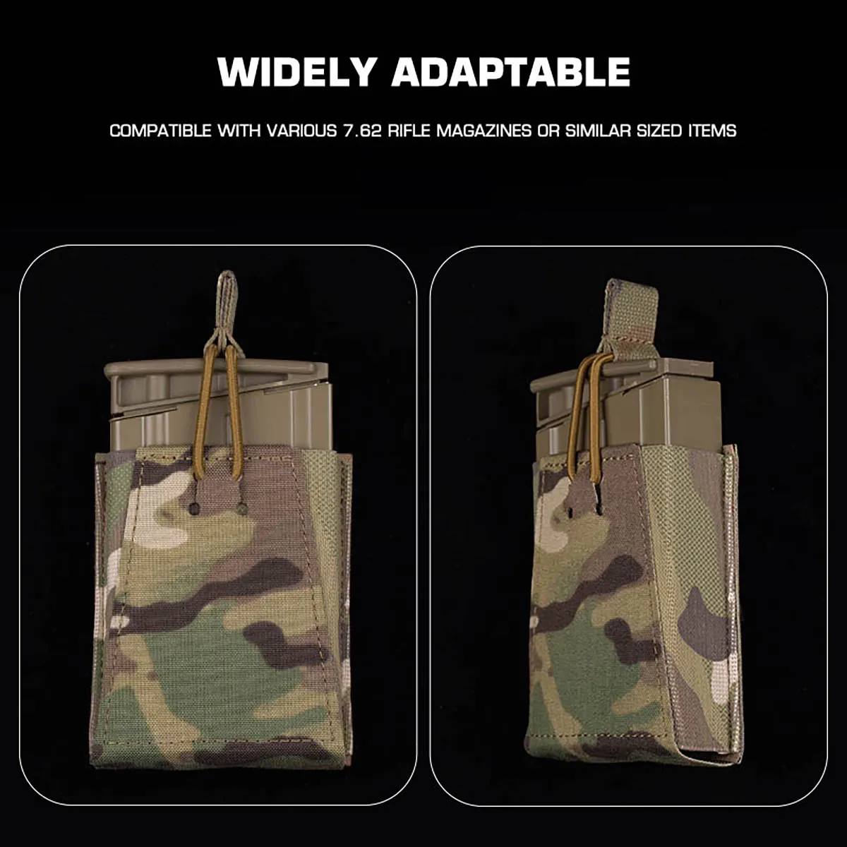 ATTACKER portacargador elástico MOLLE para cargador de rifle SR-25 - imagen 2
