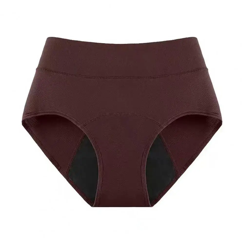 Breathable Period Underwear High Waist Period Panties Absorbent Period Underwear for Women Heavy Flow Leakproof Postpartum