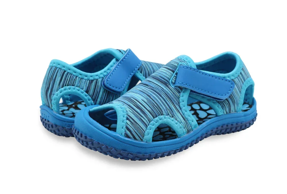 2026 Neue Kindersandalen für Jungen und Mädchen, Sommer-Zehenschutz-Sportsandalen, Strandschuhe 21-31 – Detail 9