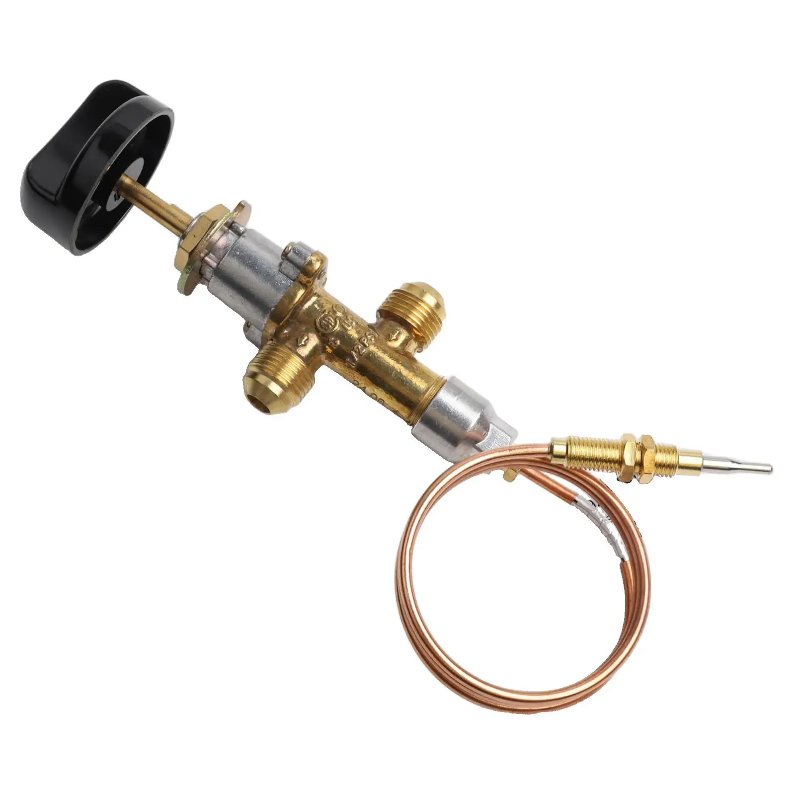 

Upgrade Your Fireplace Setup with This Complete Safety Control Valve Kit Including a Knob and Thermocouple Wire