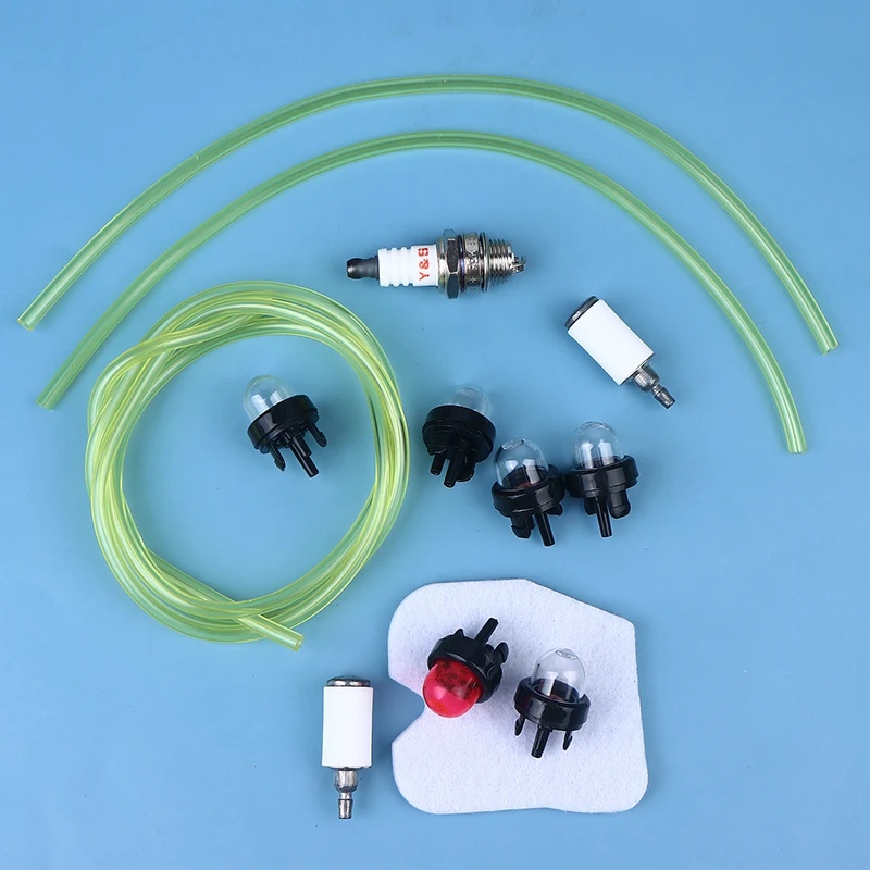 

1 комплект, грунтованная лампа с топливопровода, карбюратор, масляный пузырь, топливный насос, праймер для триммера, снайпер, бензопила, карбюратор, детали