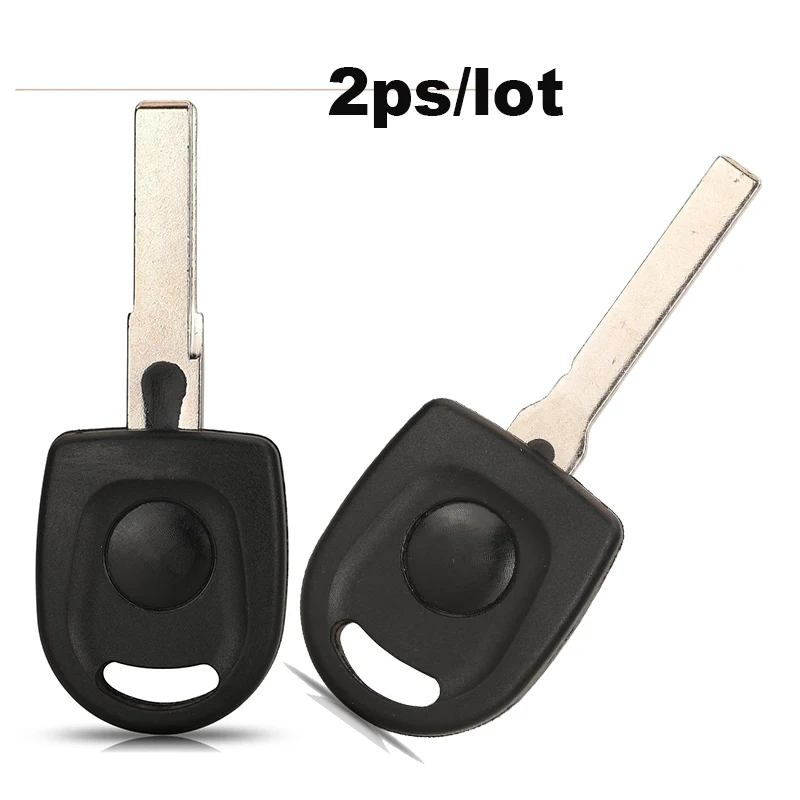 

Jingyuqin 2 шт./лот Uncut Blade HU66 HU162T Blade автомобильный ключ пустой чехол для VW Volkswagen Passat корпус транспондера ключа