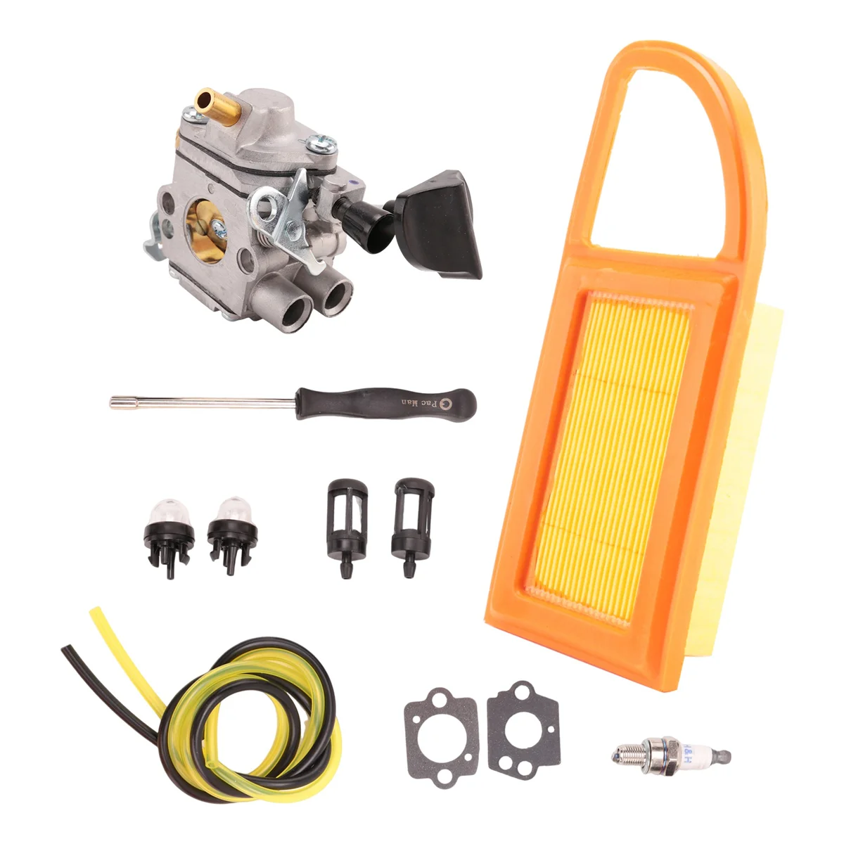 Filtro de aire de carburador AD11 BR 600, Kit de reparación de combustible para Stihl BR500 BR550 BR600, piezas de soplador de hojas