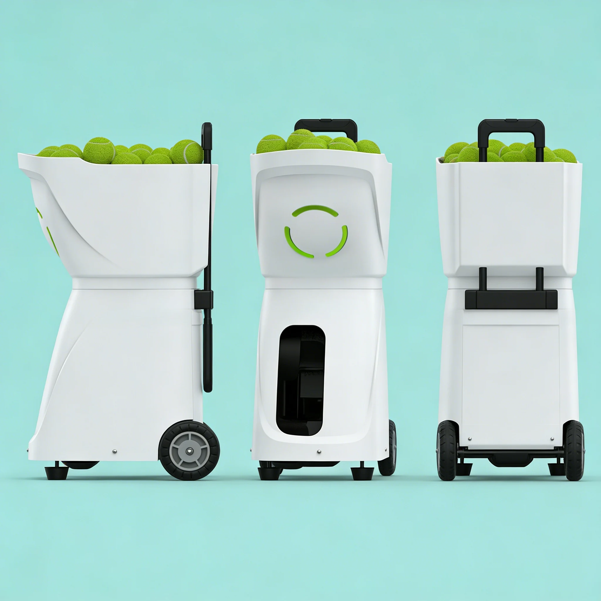 Hot Selling Tennis Ball Launcher Machine Tennis Ball Dropping Machine Automatic Precise For Tennis Skill Drilling Training