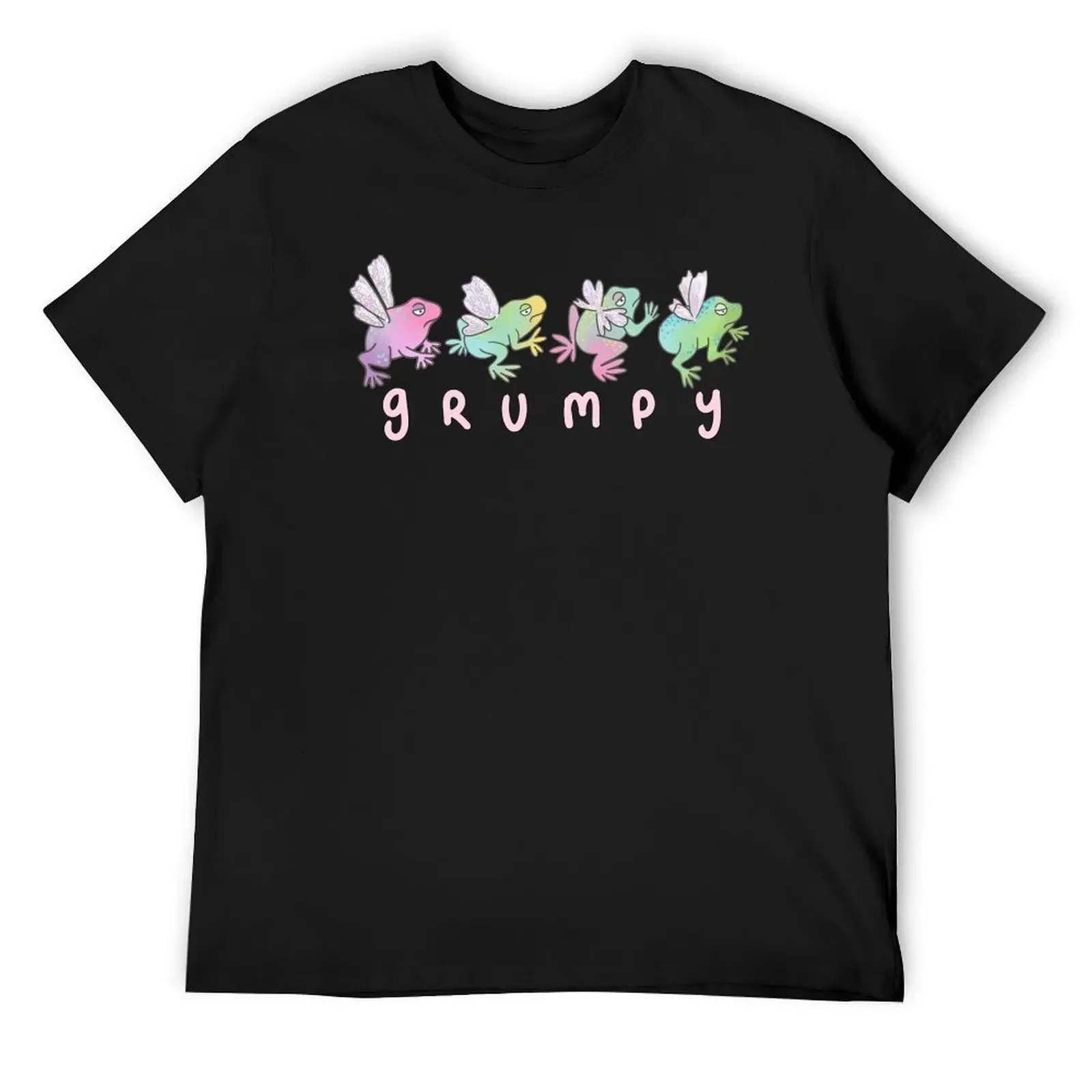 

Grumpy Fairy Frogs T-Shirt basketball graphic tees summer tops summer top t shirts men