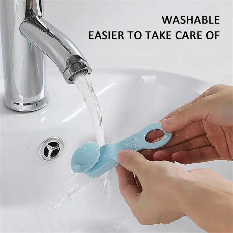 Bracket Soft And Durable Repeated Cleaning 24g Bathroom Facilities Toilet Lid Retractor Ring Handle Strong Suction Cup Lifter