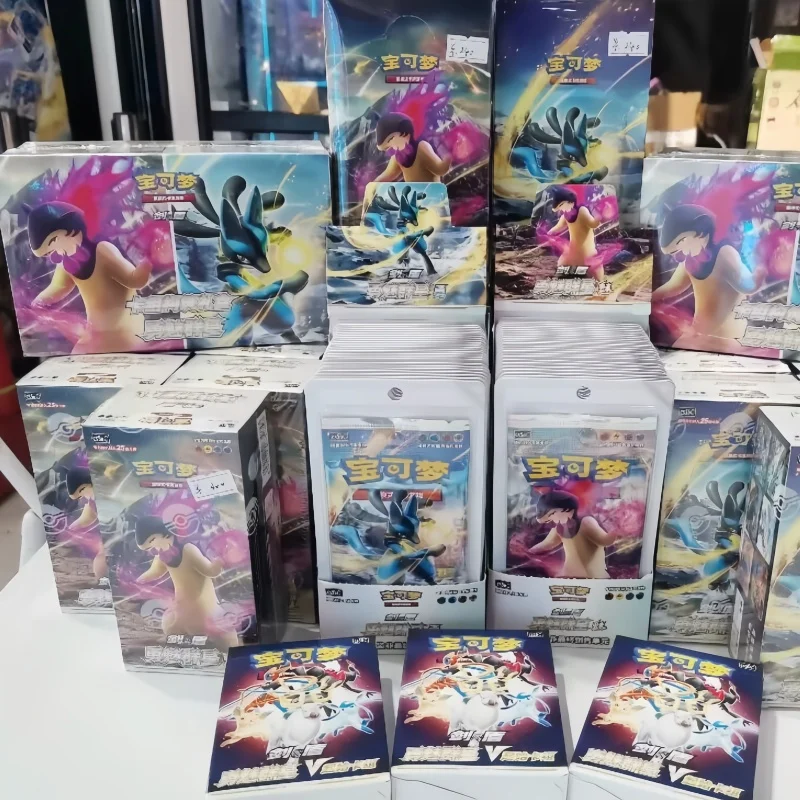 

Hot New Genuine Pokemon Trading Ptcg Card Chinese 7.0 Brave Charming Stars Pre-Group Booster Pack Construct Child Birthday Gifts