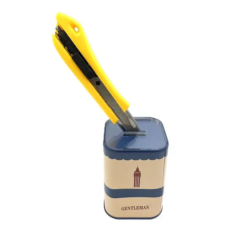Safety Blade Breaker & Disposal Box - Anti-Cut Tool for Retractable Utility Knife, Wallpaper Cutter & Film Application