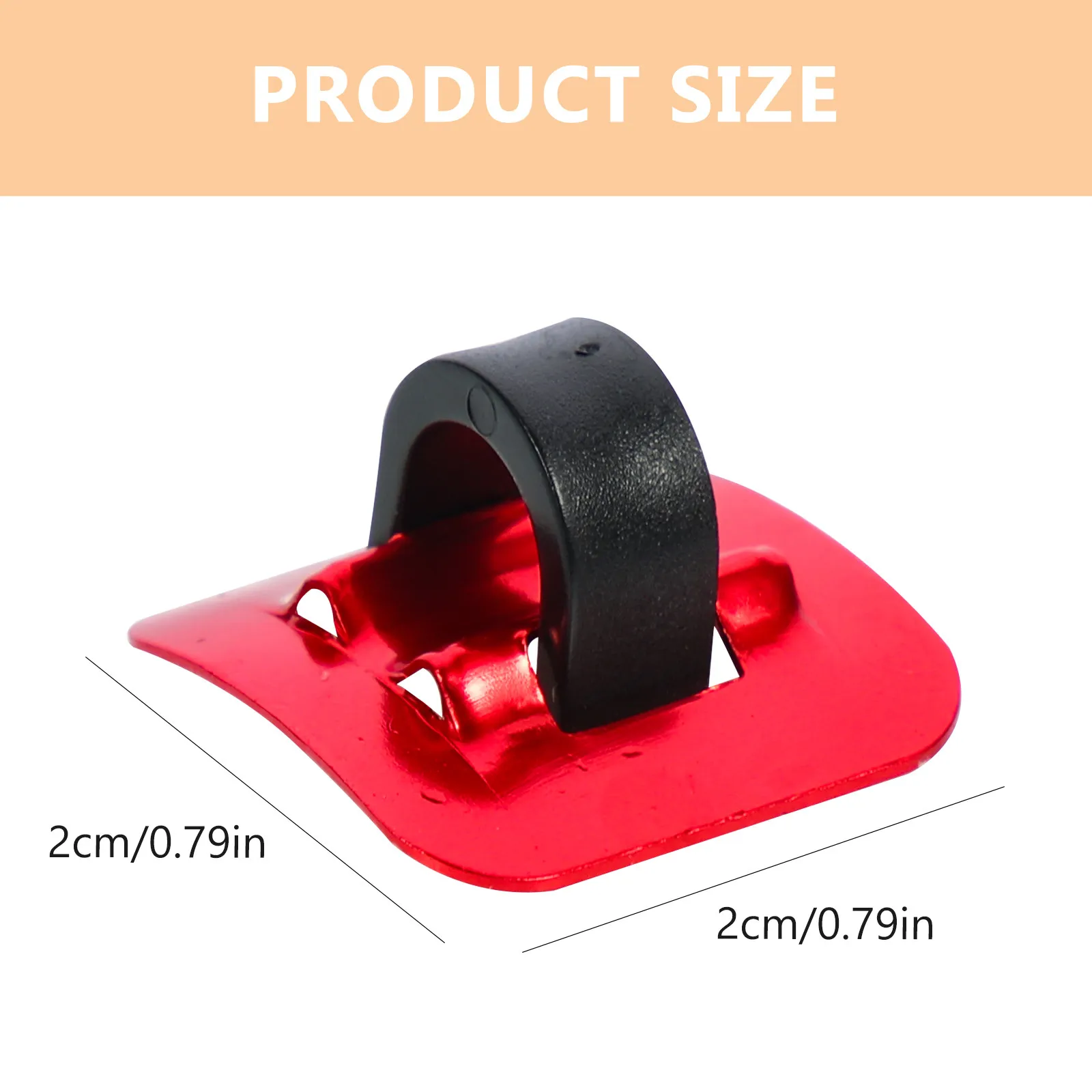 6Pcs Bike Cable Clip C Buckle Derailleur Shifter Hose Guide with Strong Adhesive Back for Road Mountain Bicycle Brake Shifting view 5