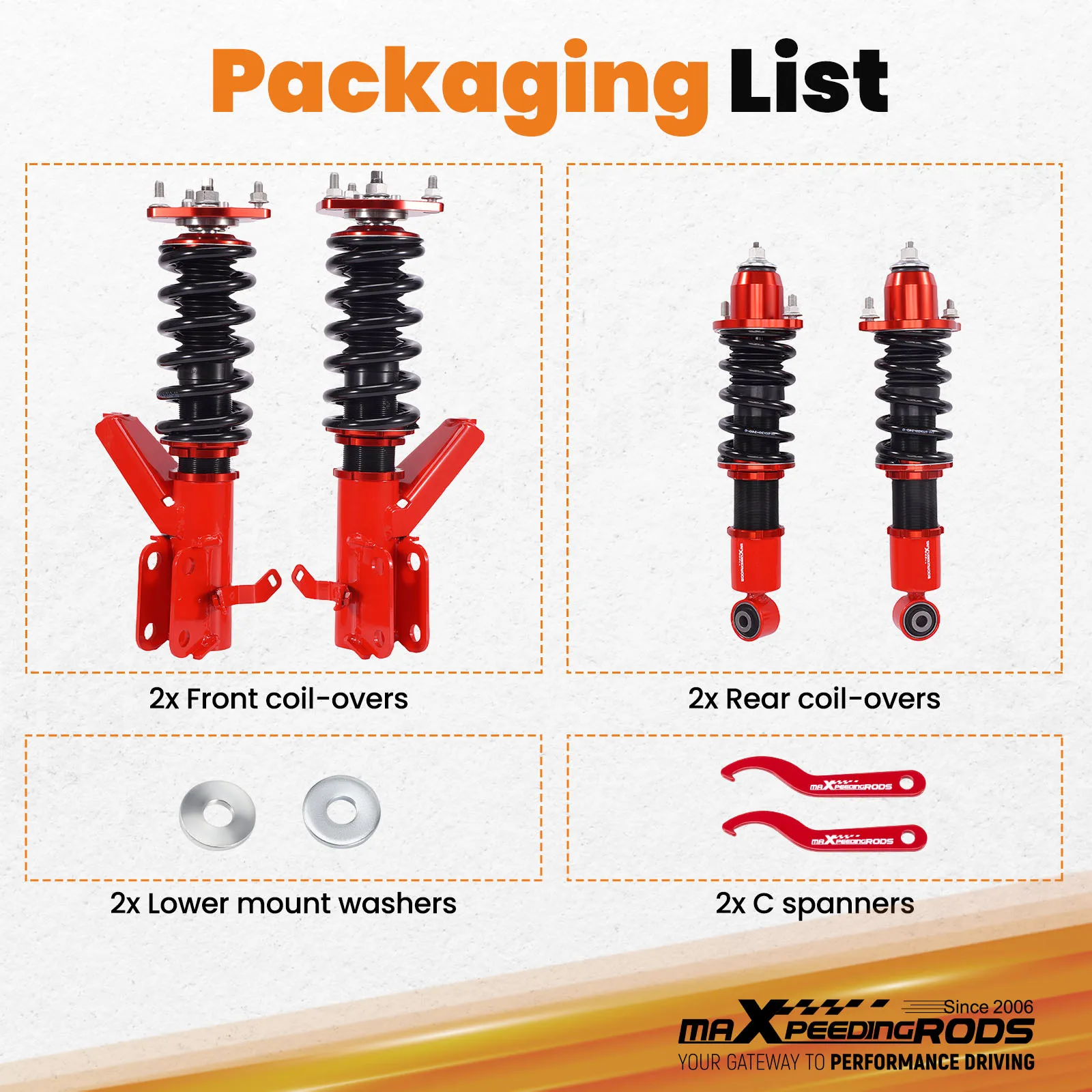 Adjustable Coilover…