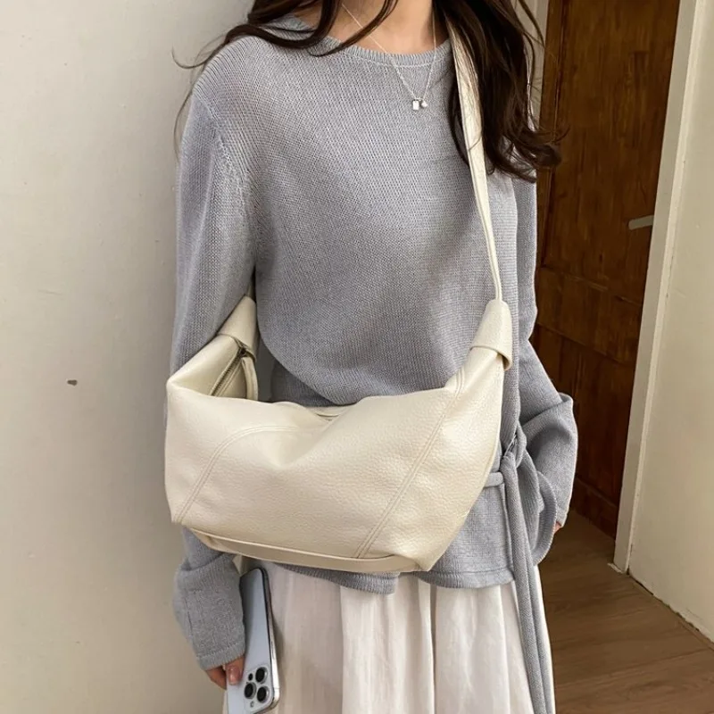 

Elegant Trendy Women Tote Bag High End Leather Classic Vintage Casual Paris Crossbody Messenger Bag