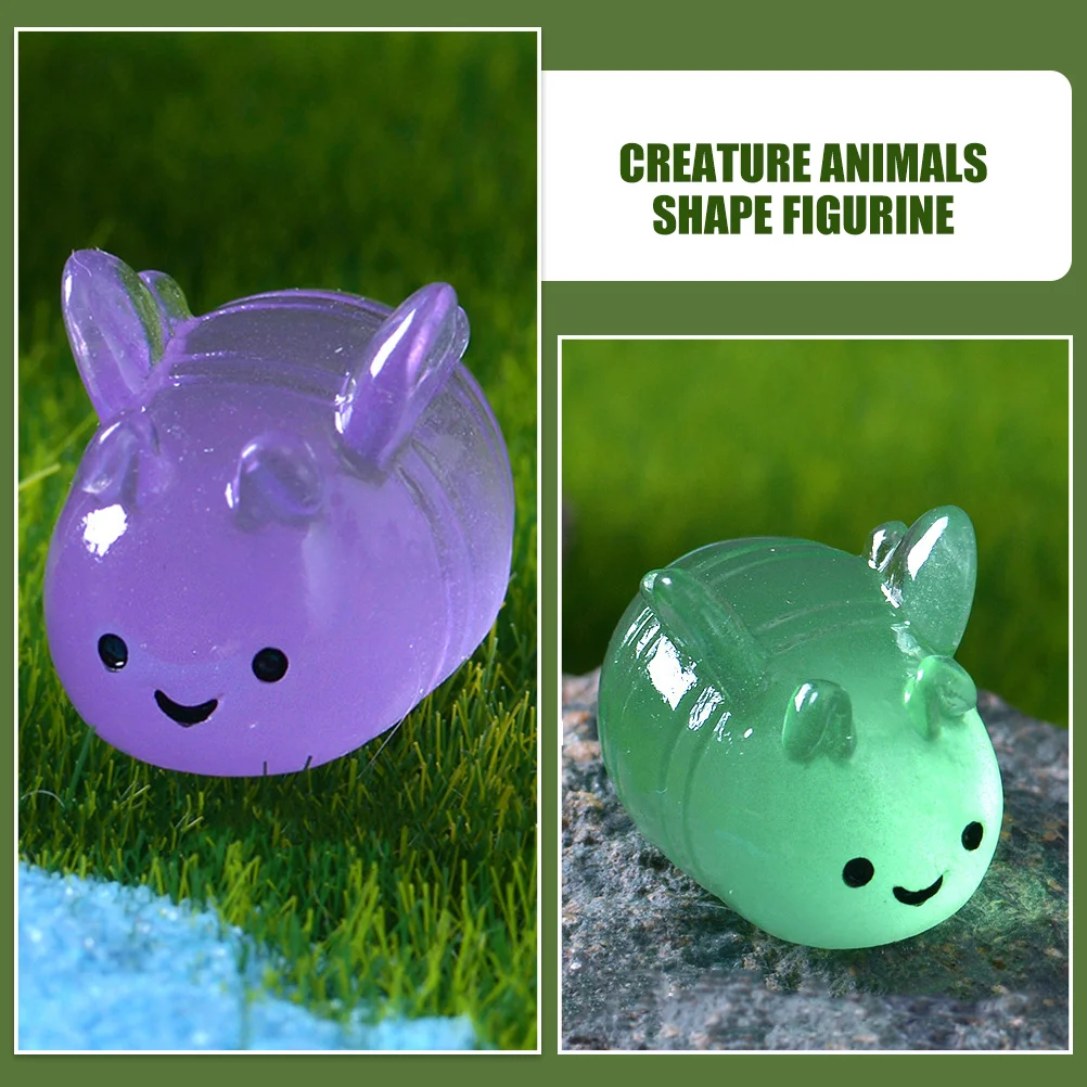 

12Pcs Resin Mini Bee Decorations Cartoon Adorable Tiny Animals Garden Patio Decoration Micro Landscape Resin Bee Statues