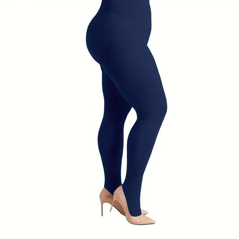 Plus Größe 120D Samt Strumpfhosen Für Frauen Sexy Einfarbig Strumpfhosen Weibliche 14 Farben Elastische Strumpfhosen Weiche Mode Leggings neue – Detail 6