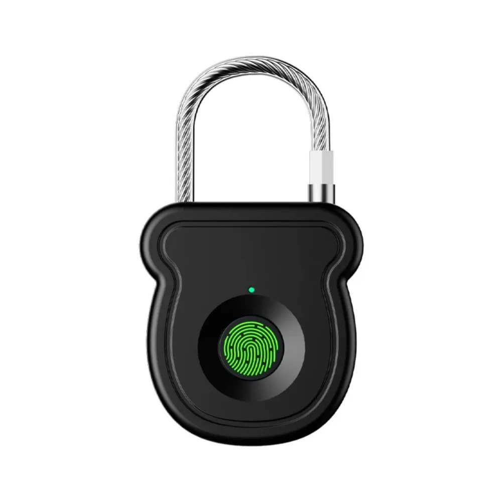

Keyless Waterproof Smart Padlock 0.5sec Unlock USB Charging Keyless Lock Anti-theft Portable Anti-theft Lock Gym Locker