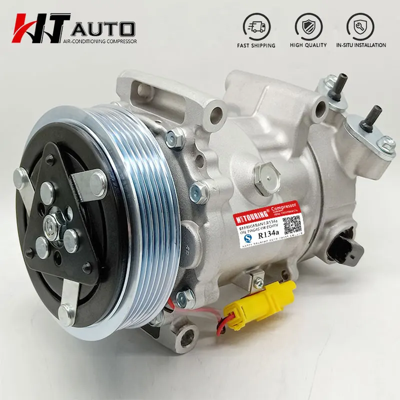 

for sanden sd7c16 Compressor For Peugeot 307 308 807 607 406 Citroen C4 Berlingo 6453QN 6453QL 6453ZA 6453WN 6453WP 6453QL 1321F