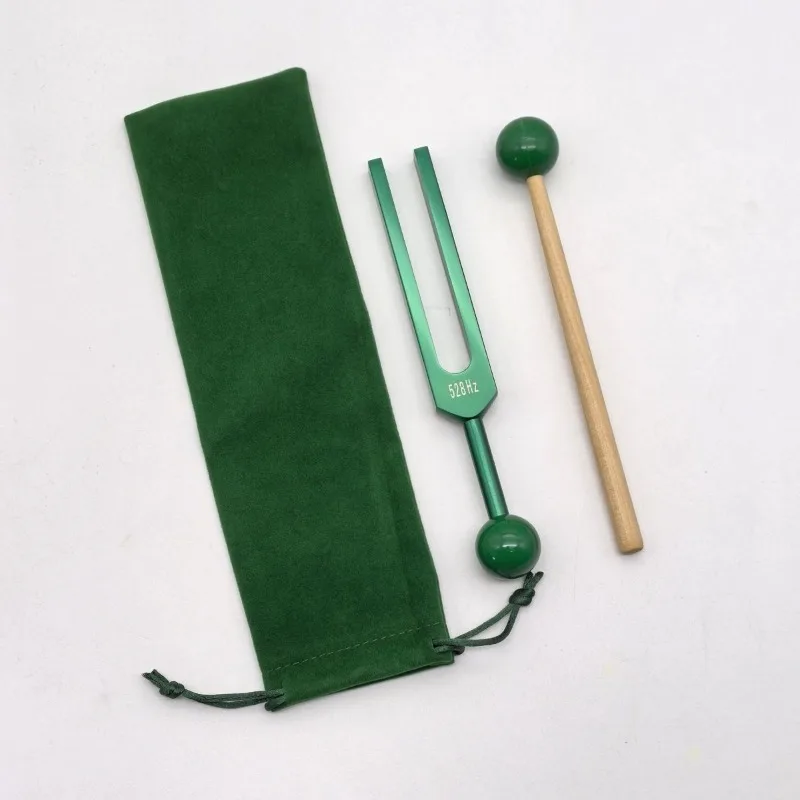 Aluminum Tuning Fork 528Hz Professional Sound Healing Tuning Forks 136.1HZ Meditation Relaxation Portable Forks Instruments