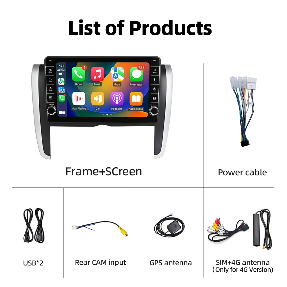 For Toyota Allion Premio T260 2007 - 2015 Car Radio Android Multimedia Player Navigation GPS Carplay Touch Screen Auto Stereo image 6