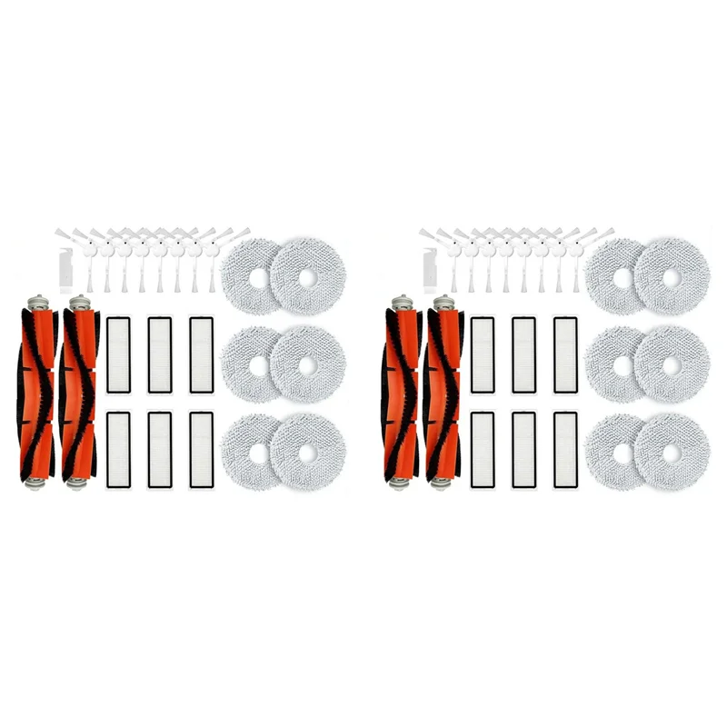 

【CODE】2X For Xiaomi Robot Vacuum S10+ / S10 Plus Spare Parts Accessories Main Side Brush Hepa Filter Mop Cloth Pads