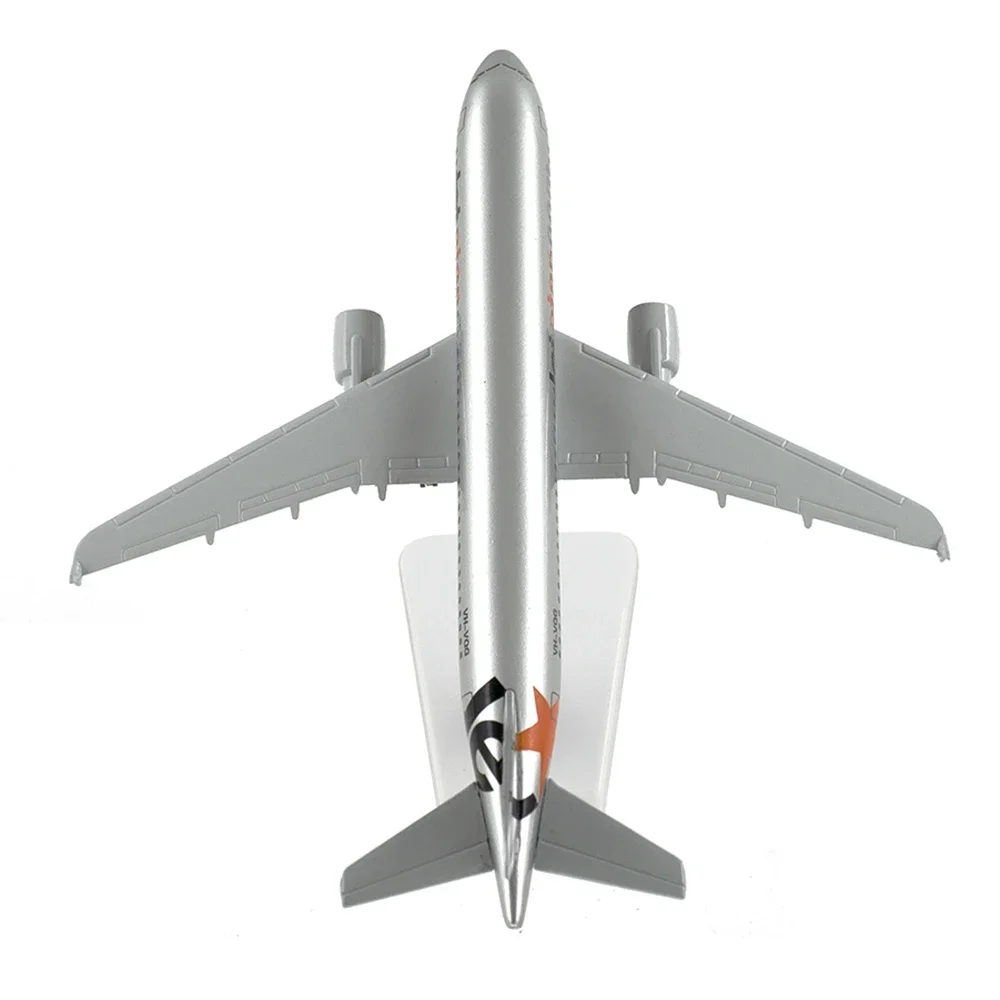 20cm Aircraft Jetstar Airways Airbus A320 with Landing Gear Alloy Airplane for Children Gift Collection Home Decoration view 4
