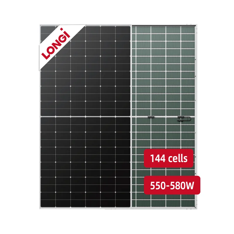 Longi Hi-mo 6 Explorer Bifacial PV Module 550W 555W 560W 565W 570W 575W 580W  High Quality Solar Panels