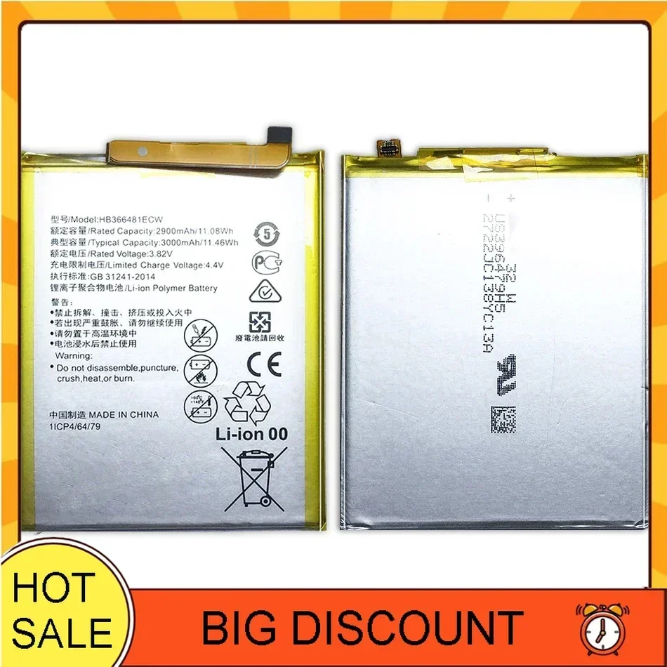 Battery For huawei P smart Z 2019/P9 P10 P20 P30 P40(Lite mini Plus Pro 2017)/P9lite 2017 ELE-L09 ELE-L29 ELE-AL00 ELE-TL00