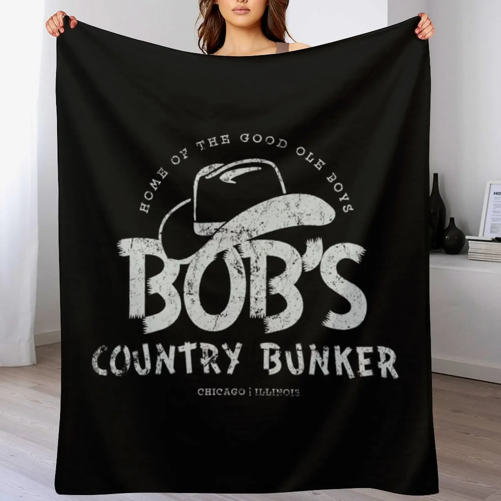 Bob's Country Bunker - Blues Brothers Throw Blanket Loose wednesday Sleeping Bag Decoratives Blankets