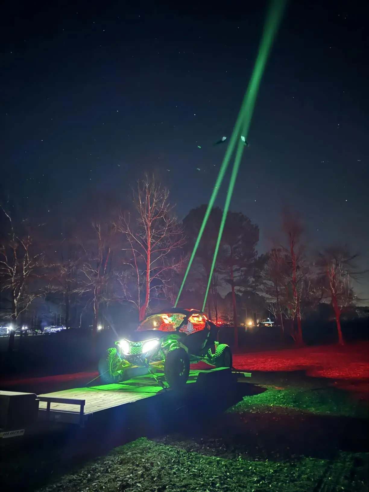 UTV ATV LED-Peitschenlichter ohne Peitsche, passend für 1,5''-2'' Überrollbügel, kompatibel mit Polaris RZR, für CFMOTO Zforce, für Can-Am Maverick X3 – Detail 11