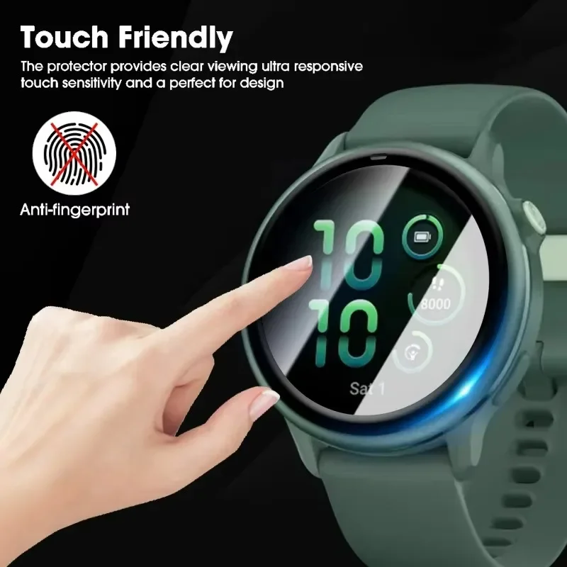 1-5Pcs Screen Protector For Garmin Vivoactive 6 Watch Clear Soft Anti-scratch 3D Cruved Protective Film For Garmin Vivoactive 6