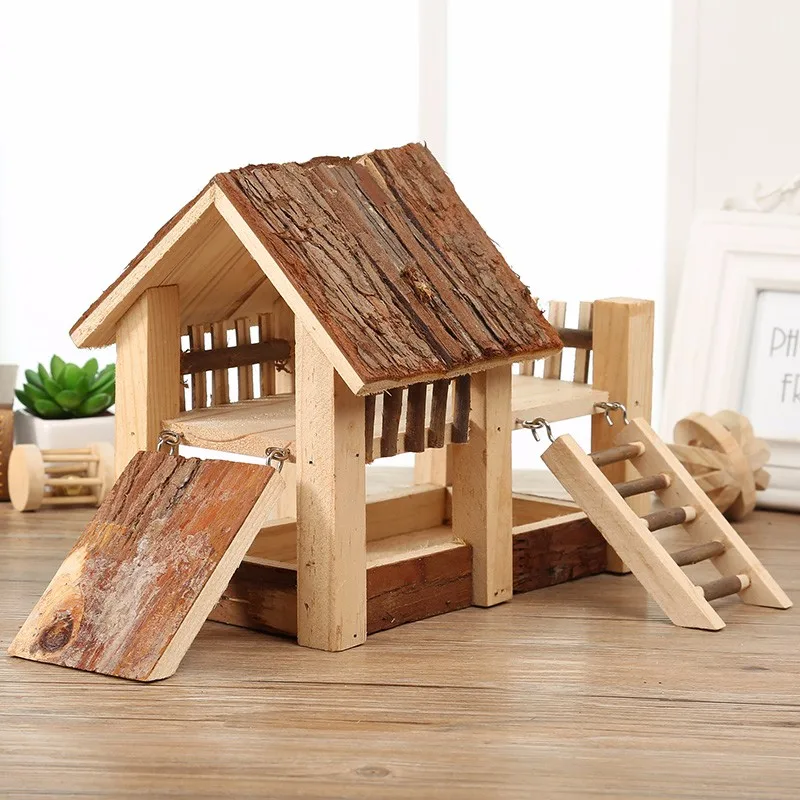 

Hamster hut cage house