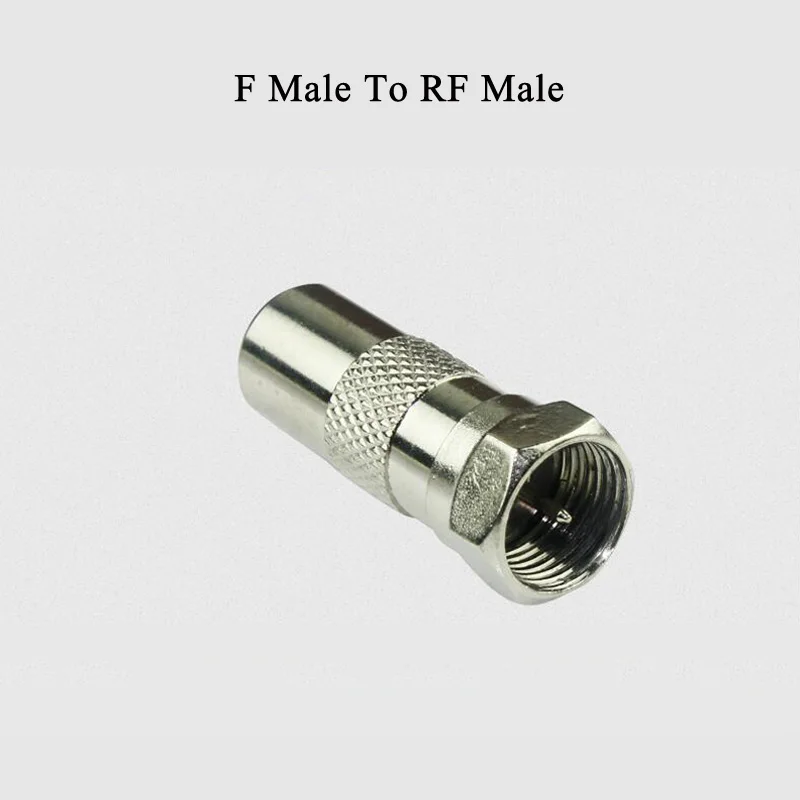 F 타입 RF 수-암 플러그 동축 커넥터, TV AV 컨버터 헤드용 디지털 케이블 터미널, 유선 텔레비전 어댑터, 5 개