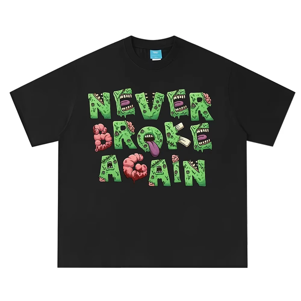 

YoungBoy Never Broke Again Same Style T-shirt Men's Women Fashion Hip Hop Vintage Oversized Cotton Casual Short Sleeve T-shirts