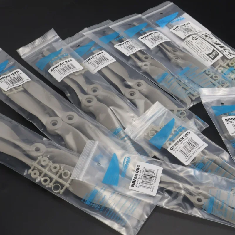 Gemfan APC Nylon Propeller 5x5/6x4/7x5/8x4/9x6/10x5/10x6E RC Model Aircraft Propeller