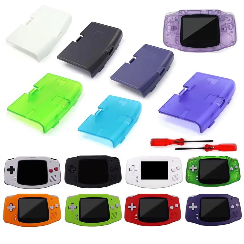 

Сменный корпус для комплекта ламинированных батарей Gameboy Advance GBA IPS V2/V5