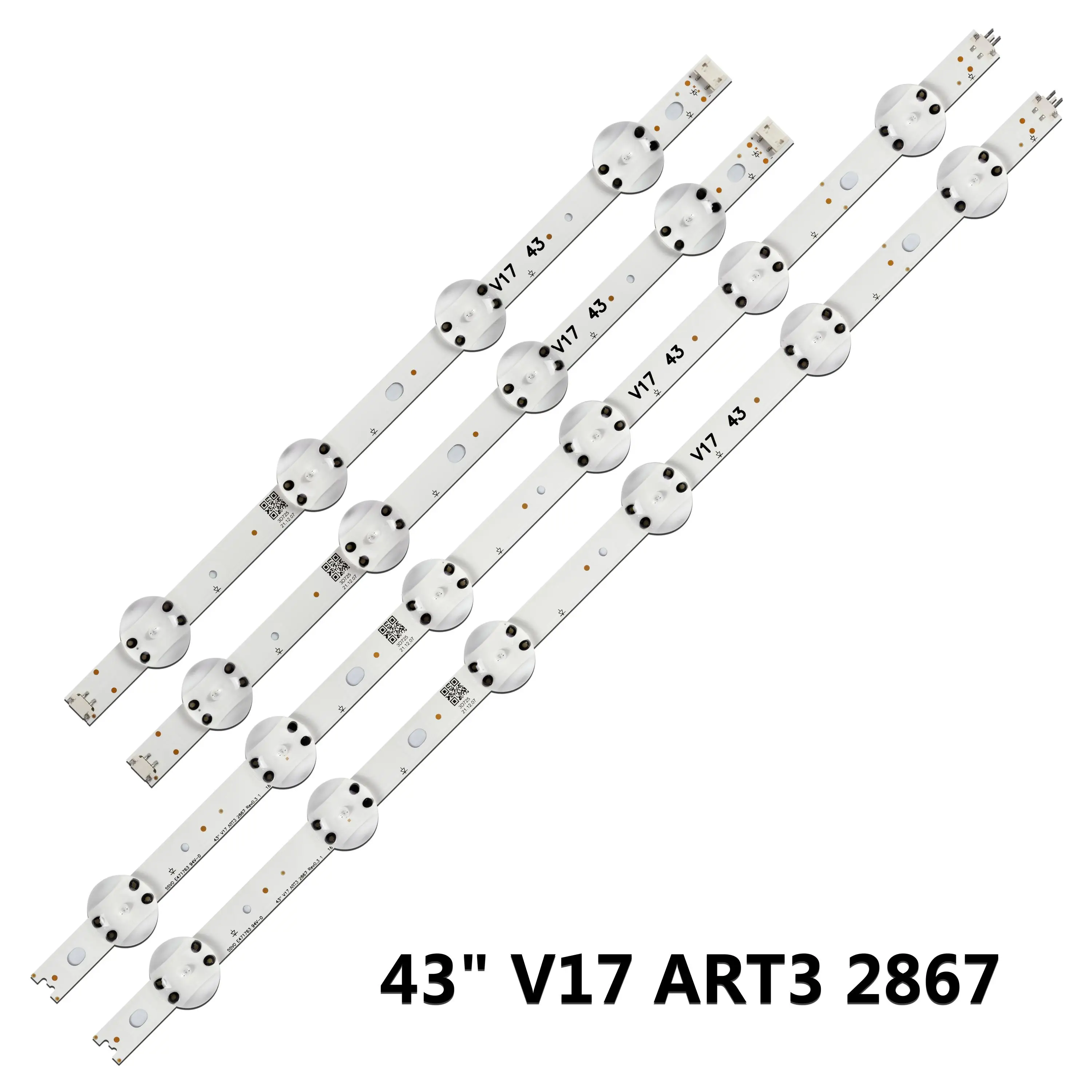 6916L-2867A 6916L-2867B 6916L-2867F 6916L-2867G NEW 10 Lamp for 43UF6500 43VH6100 AGF78709801 LED Strip 43' V17 ART3 2867 Rev0.3