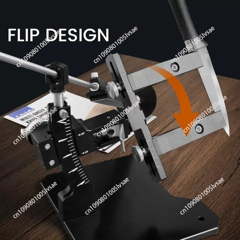 Kitchen Aluminum Knife Sharpener Set 3  Discs Professional Precision Guide Sharpening System