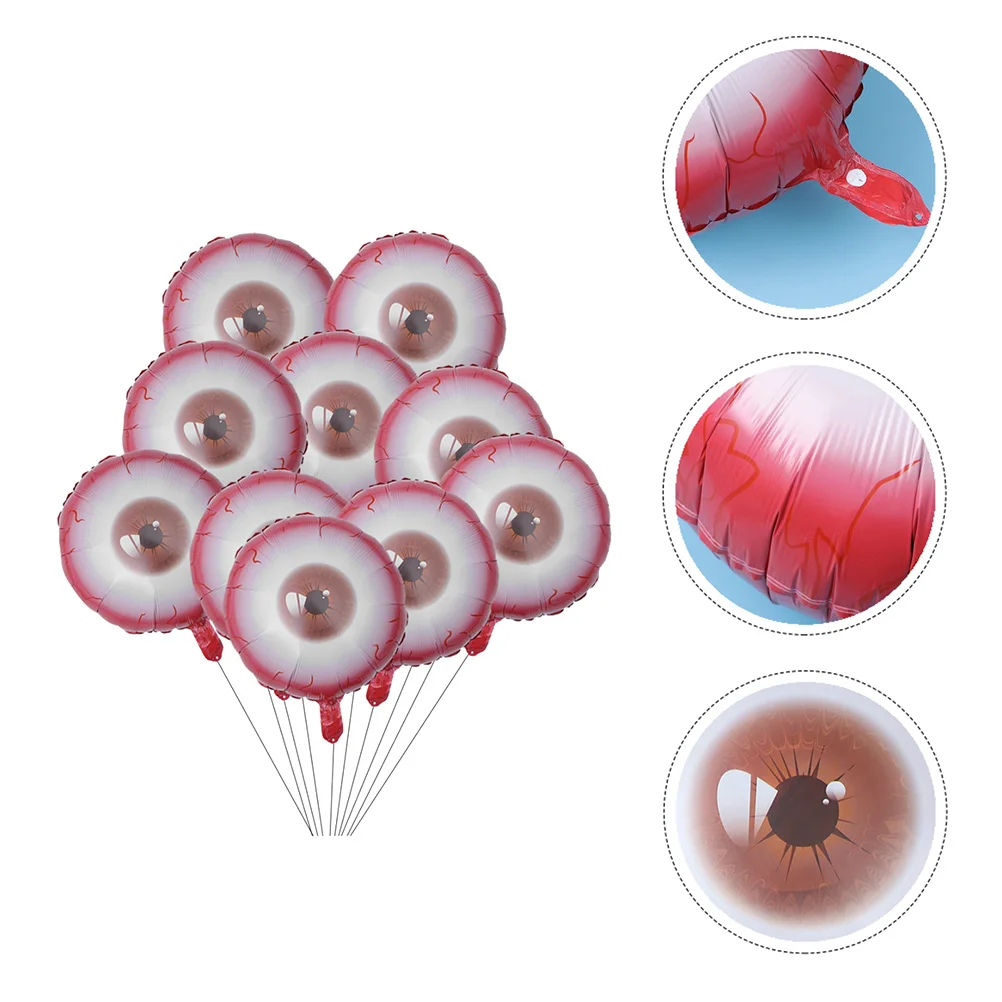 

Halloween Party Decorations for Sale Eyeball Shape Balloons Home Eyeballs Scary Eyes Round