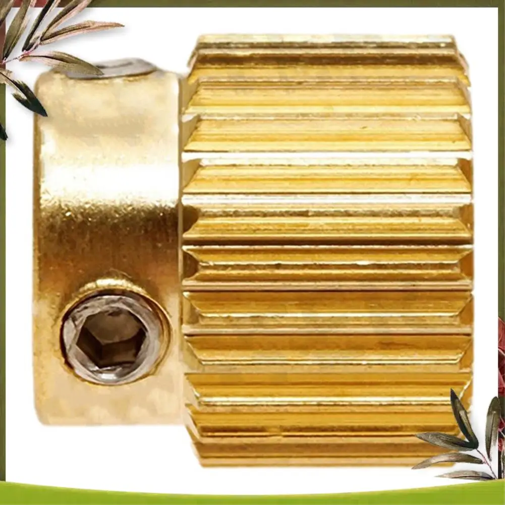 

Новые-6 шт. прочные детали для 3D-принтера, драйвер, 26-зубчатая шестерня, латунное колесо экструдера для принтера Cr-10 Cr-10S S4 S5 Ender 3 Pro