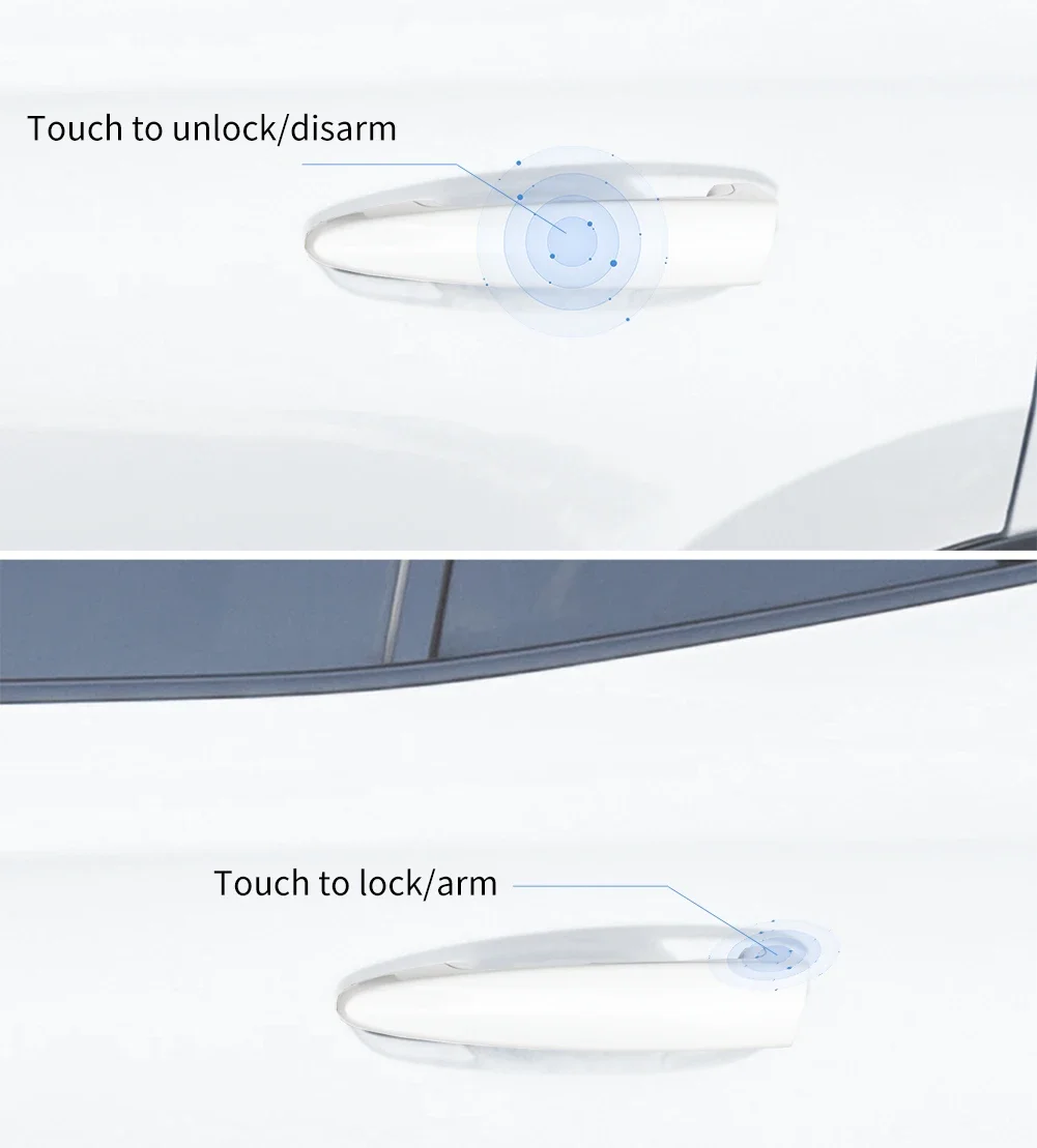 مقبض باب الوصول المريح من EASYGUARD مناسب لنافذة F01 F02 F03 F04 F07 F10 F18 (مقبضين)