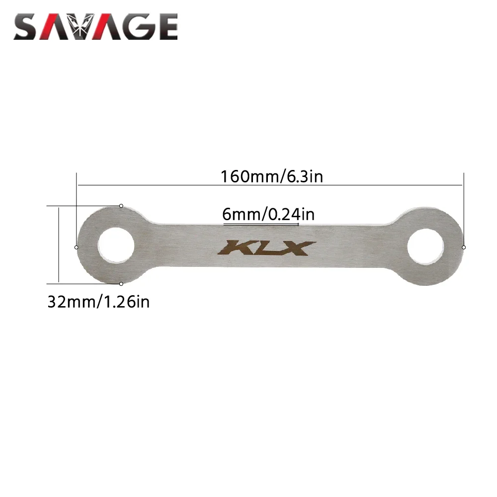 Lowering Links Kit For KAWASAKI KLX 250 300 KLX250/S/SF KLX300SM D-Tracker 250 Motorcycle Suspension Linkage Drop Cushion Lever