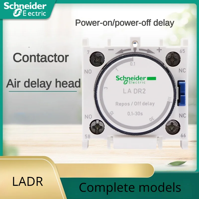 Schneider Contactor Air Delay Head Ladt0 T2 T4 Power-on Delay Module Contact R2 R0 R4 S2