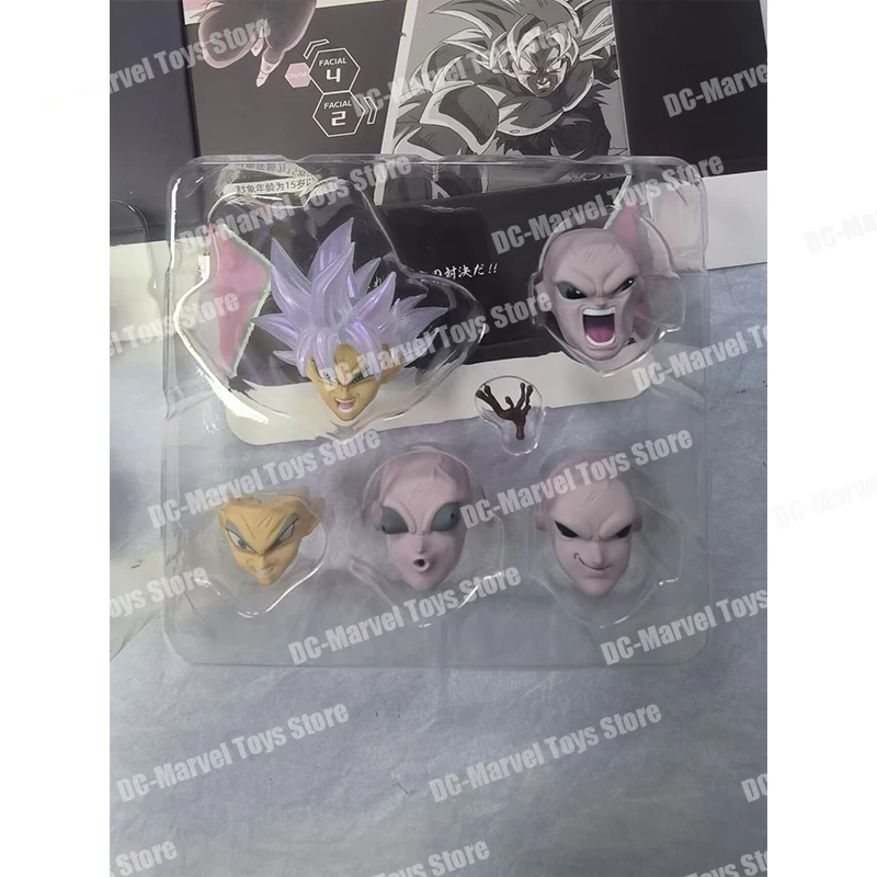 SDCC Dragon Ball Z SHF Super Saiyan Jiren Son Goku Ultra Instinct Teste Accessori Anime Action Figure Giocattoli Regali Personalizzati