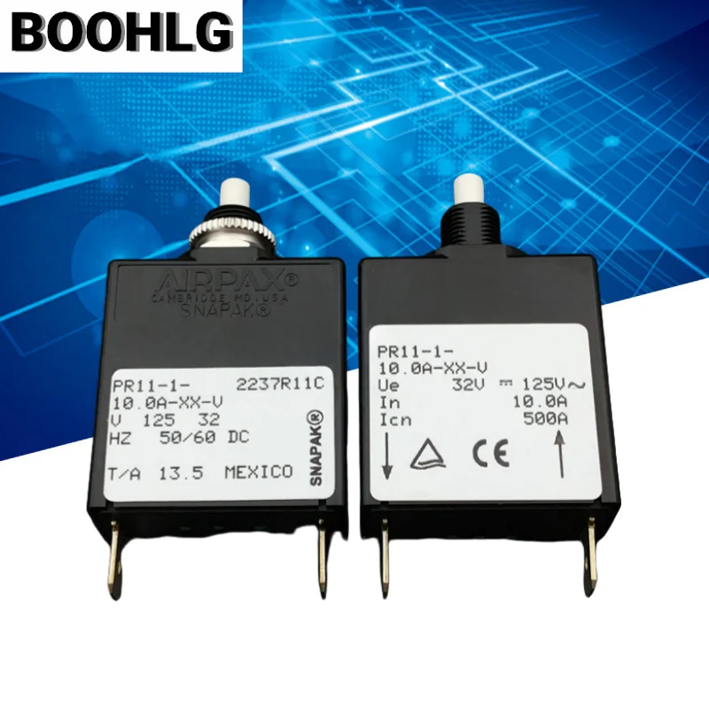 

1PCS AIRPAX Ebers PR11-1-10.0A-XX-V Circuit Breaker
