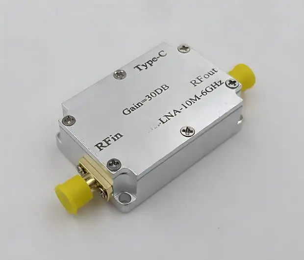 High Flatness Amplifier LNA 10Mhz-6GHz 30dB 40dB  RF Power AMP Drive Signal Radio FM Shortwave GNSS LORA Walkie-talkie wifi UWB
