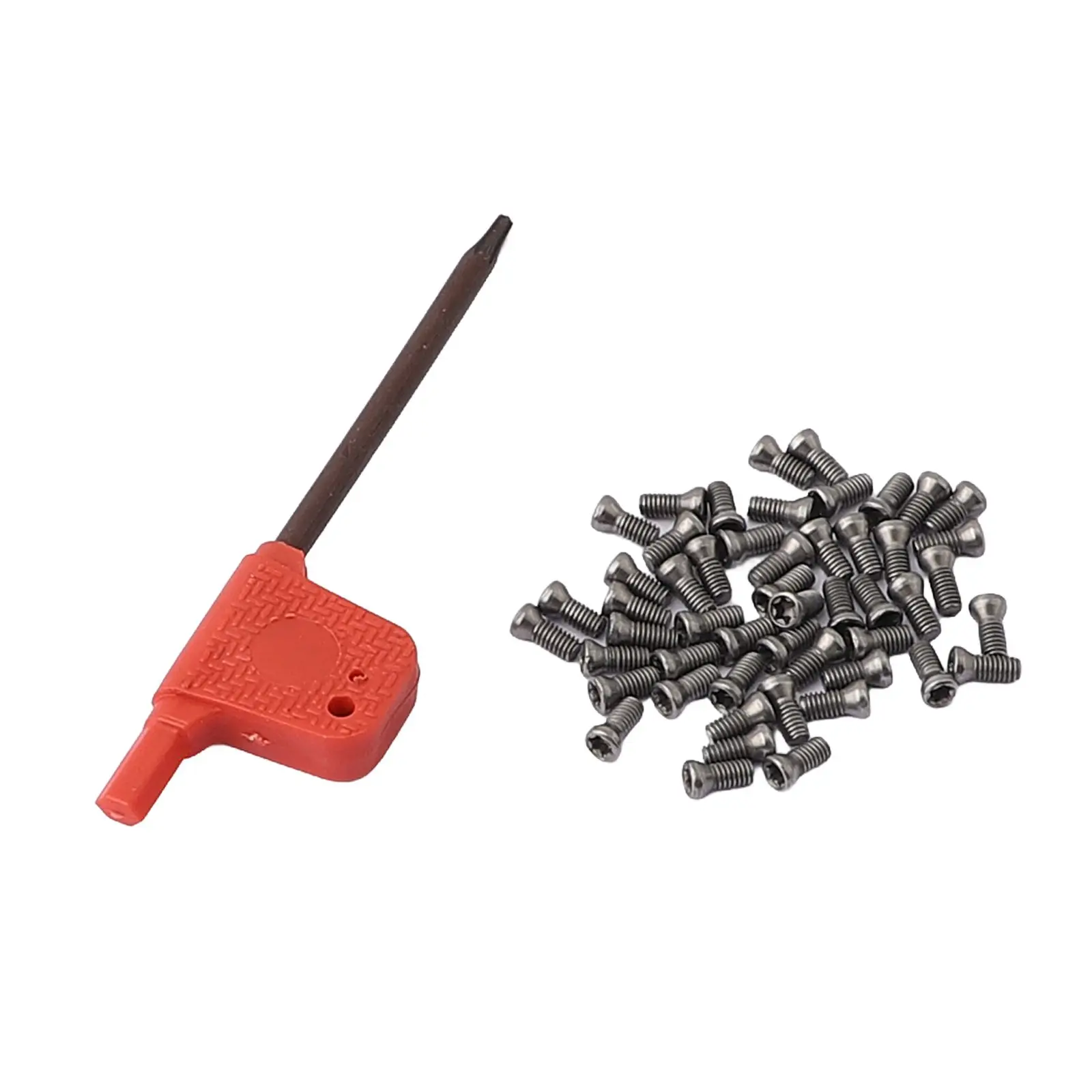 Lathe Blade Turning 50 Piece Replacement Set of M25 x 6mm Torx Screws for Carbide Insert Lathe Tools and Screwdrivers