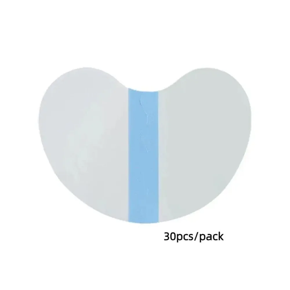 30Pcs Practical Resist Rain Mud Oil Shoe Toe Rain Stickers Waterproof Dirt Resistant Stain Removal Film Shoe Stickers Rainy Days