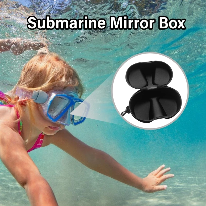 2025 New Swimming Glasses Container Organizers Glasses Protective Case Snorkelling Glasses Storage Box Diving Glasses Cover Case