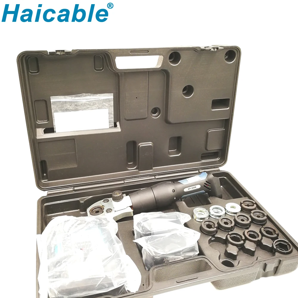 

Haicable Power Tools Crimping Tools EP-300K Battery Cable Lug Crimping Tools Hand